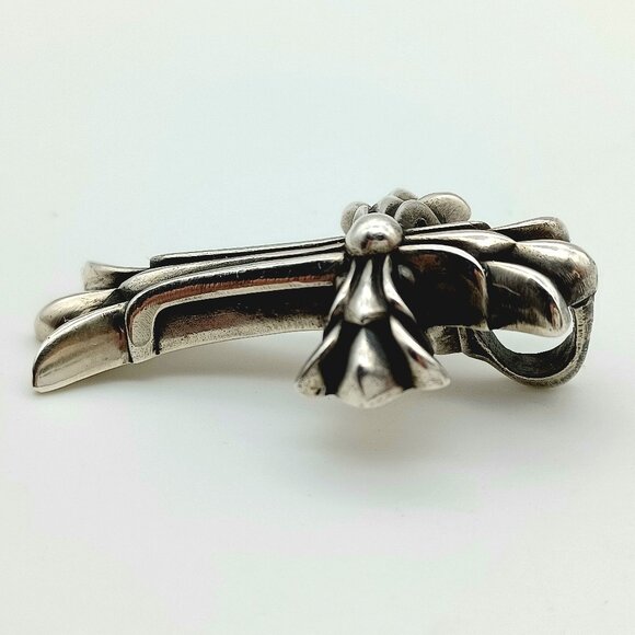 Authentic CHROME HEARTS Medium Stacked Gothic Cross Pendant - Picture 2 of 6